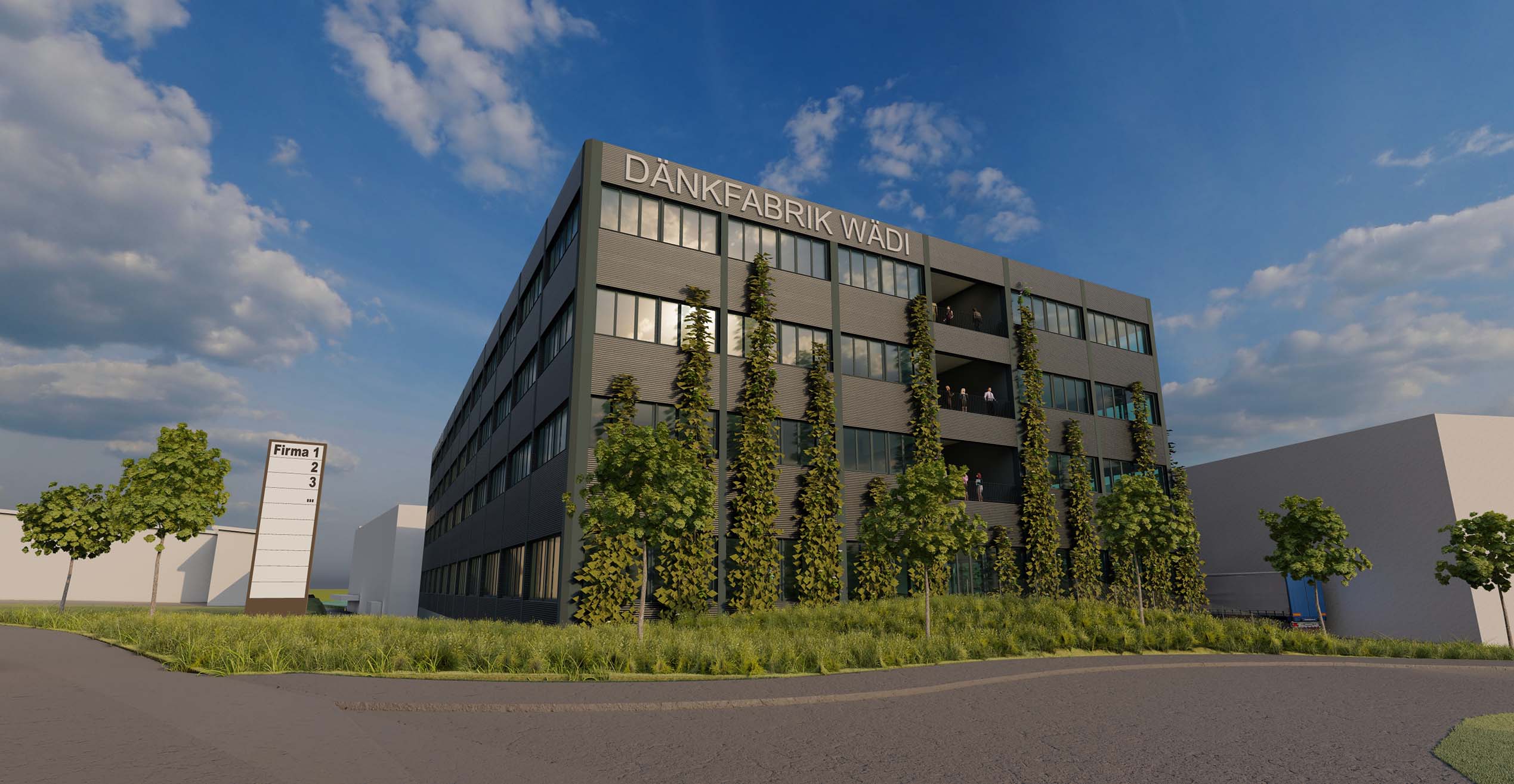 Wädenswil «Dänkfabrik Wädi» – Gewerbebau